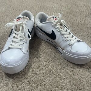 Nike legacy lift platform sneaker